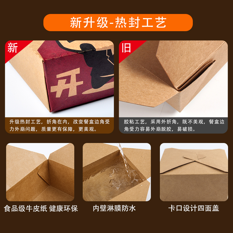 定做外賣快餐盒的種類有哪些？